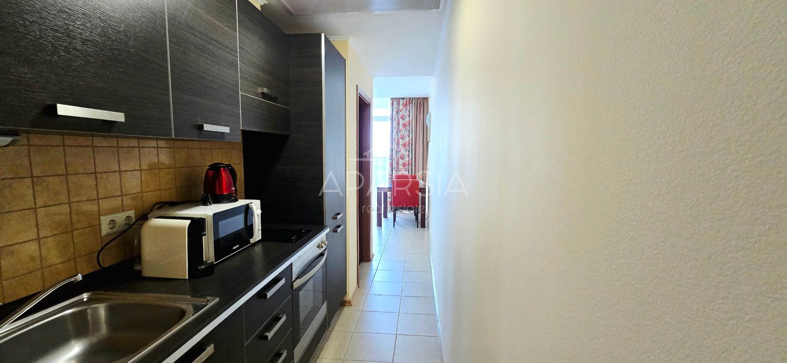 Kompletně zařízený 2kk apartmán v komplexu Sunset Resort 2