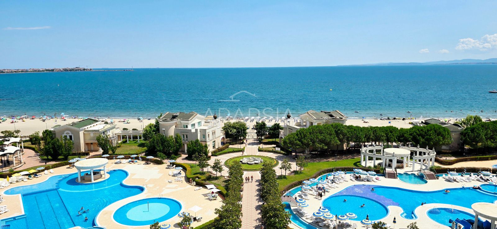 Kompletně zařízený 2kk apartmán v komplexu Sunset Resort