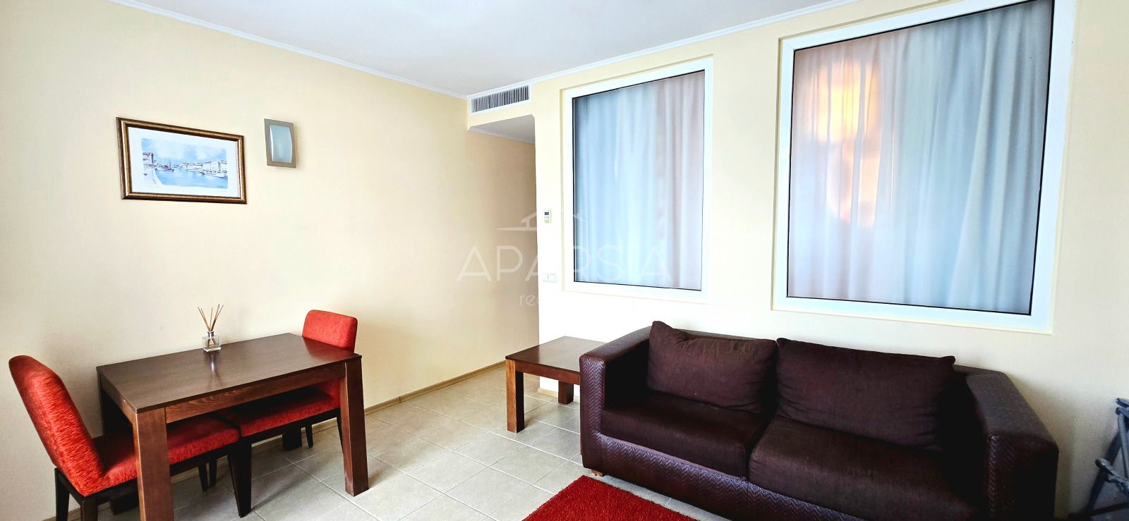 Kompletně zařízený 2kk apartmán v komplexu Sunset Resort 3