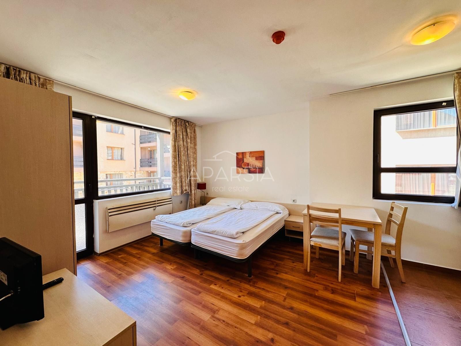500 metrů od lanovky, 900 metrů od centra: horský apartmán s výbornou polohou