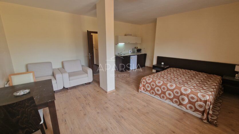 Studio s jižní orientací a výhledem na Pirin za 55 500 € 2