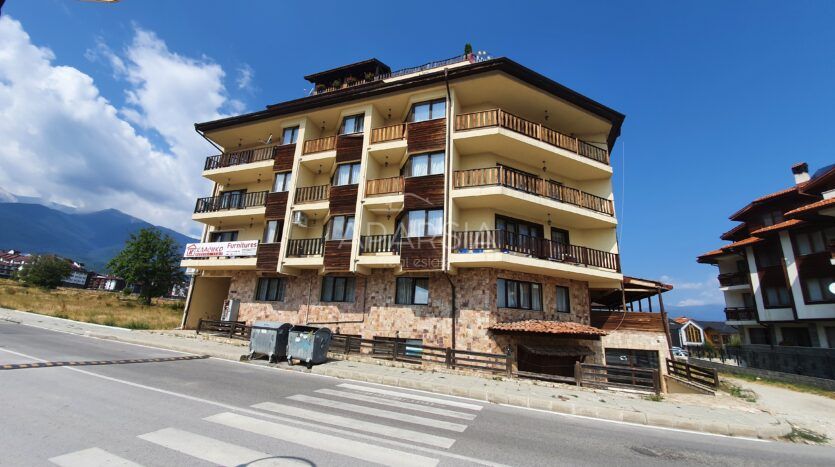 Studio s jižní orientací a výhledem na Pirin za 55 500 €