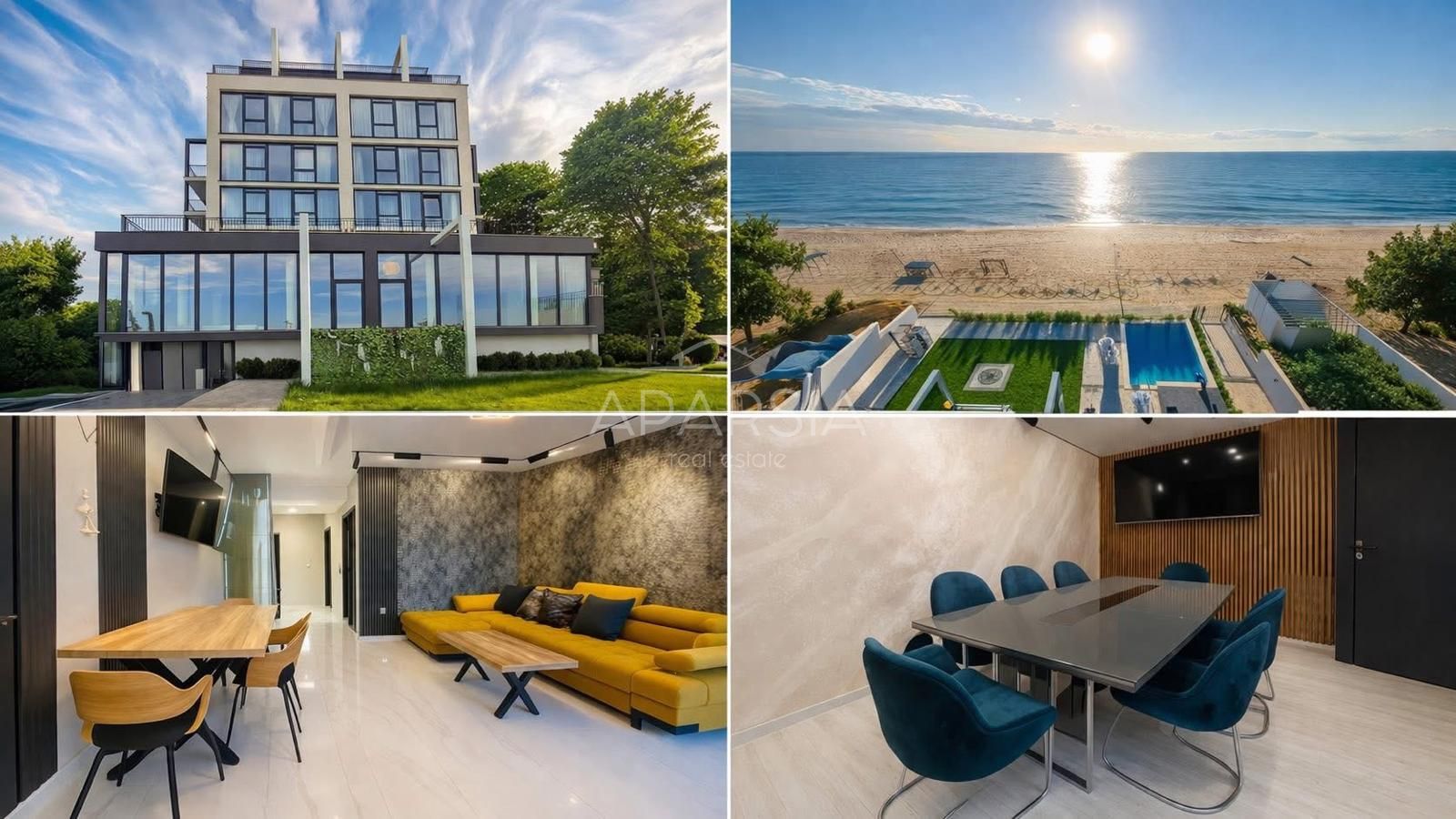 První linie u moře v Obzoru: 123 m² luxusu s panoramatickým výhledem